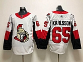 Ottawa Senators #65 Erik Karlsson White Adidas Stitched Jersey,baseball caps,new era cap wholesale,wholesale hats